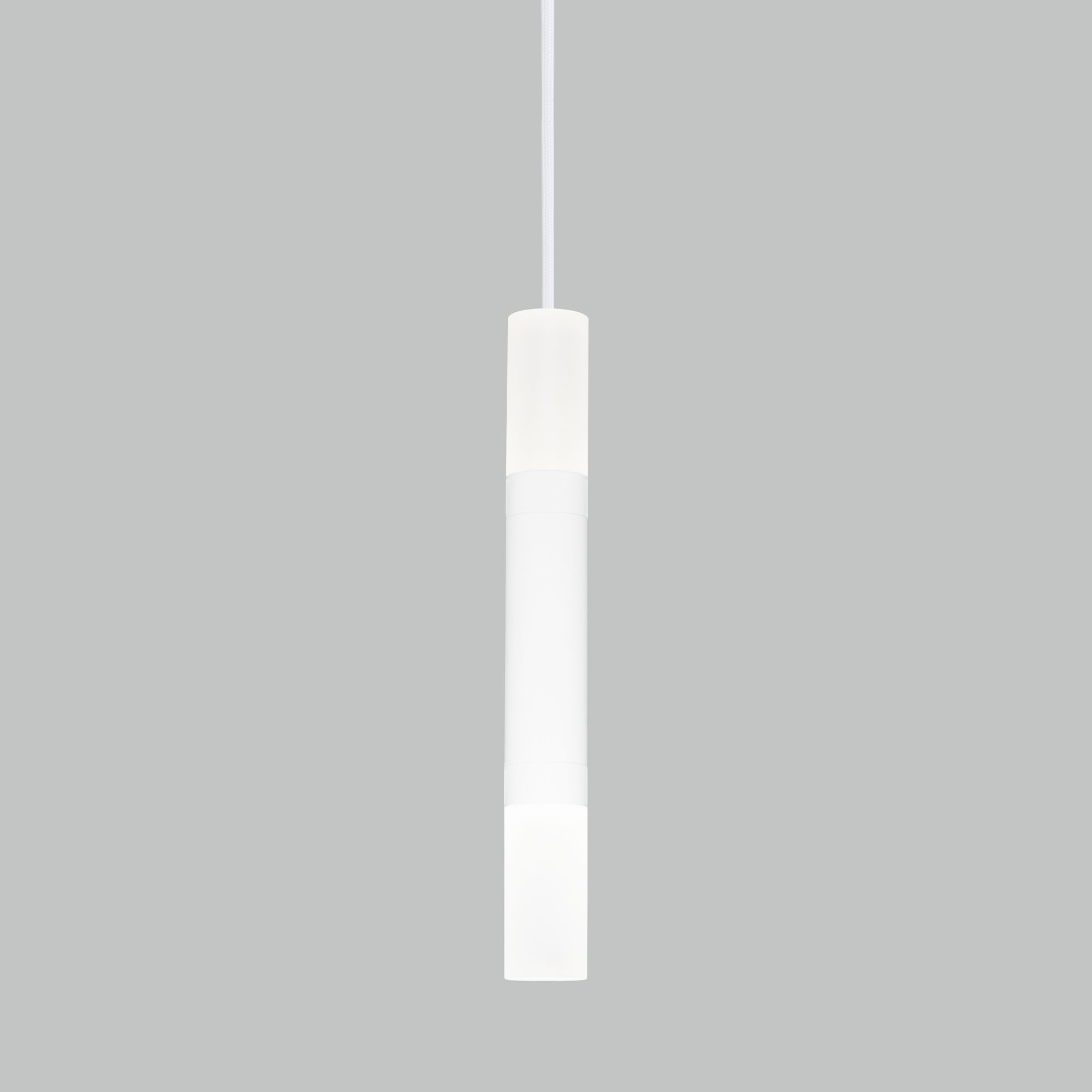 Подвесной светодиодный светильник в стиле лофт Eurosvet Axel 50210/1 LED белый. Фото 1