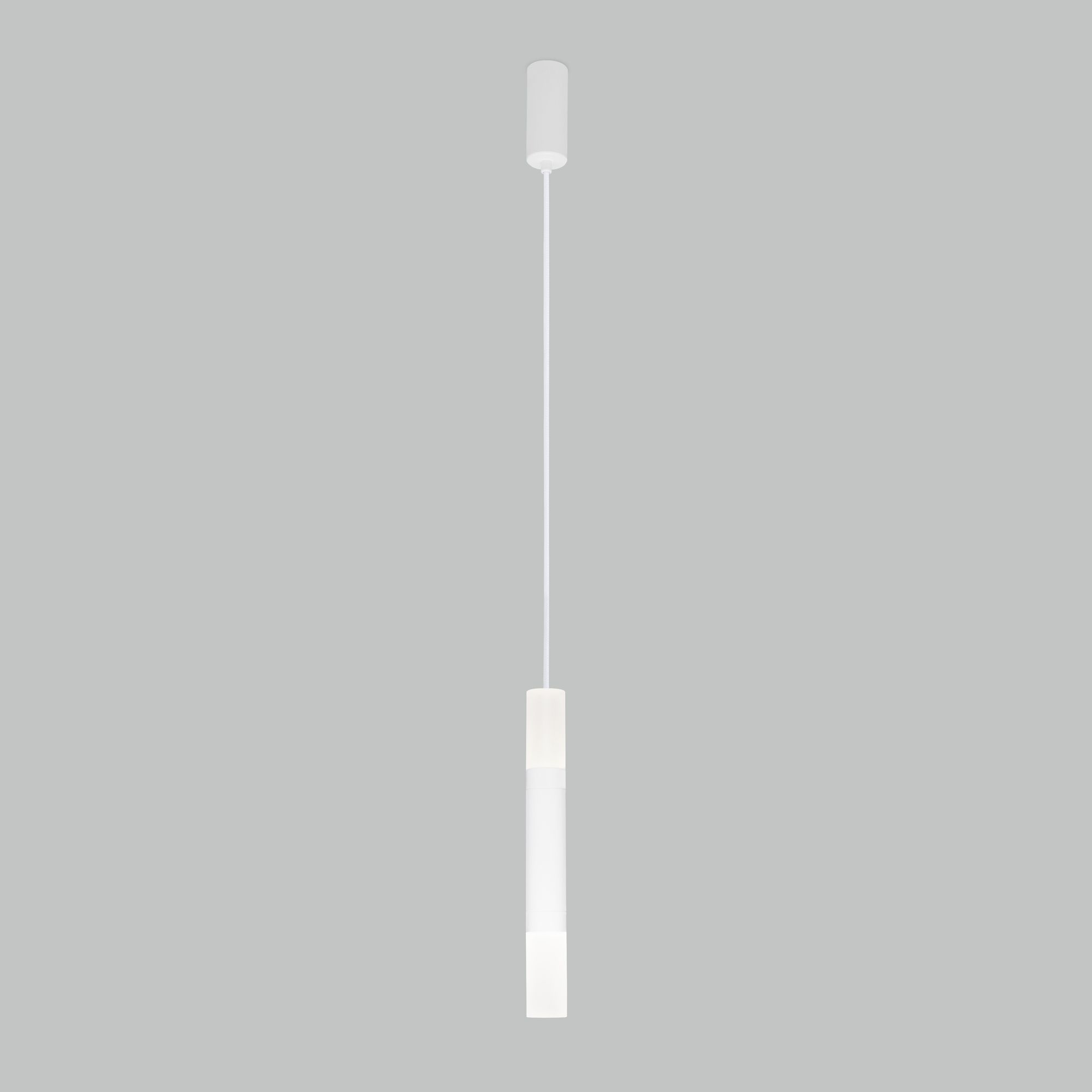 Подвесной светодиодный светильник в стиле лофт Eurosvet Axel 50210/1 LED белый. Фото 3