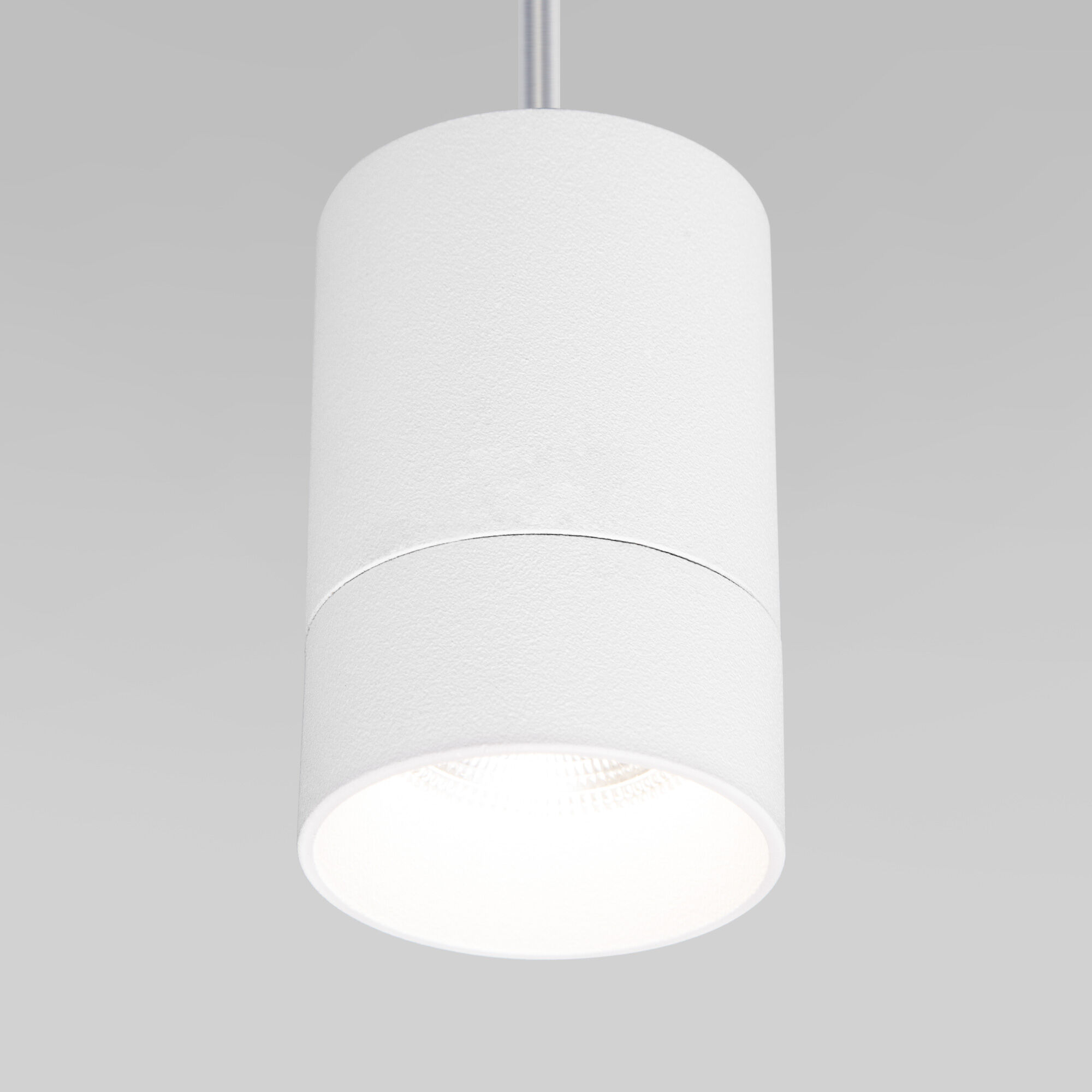 Подвесной светодиодный светильник в стиле лофт Eurosvet Piccolo 50248/1 LED/ белый. Фото 2
