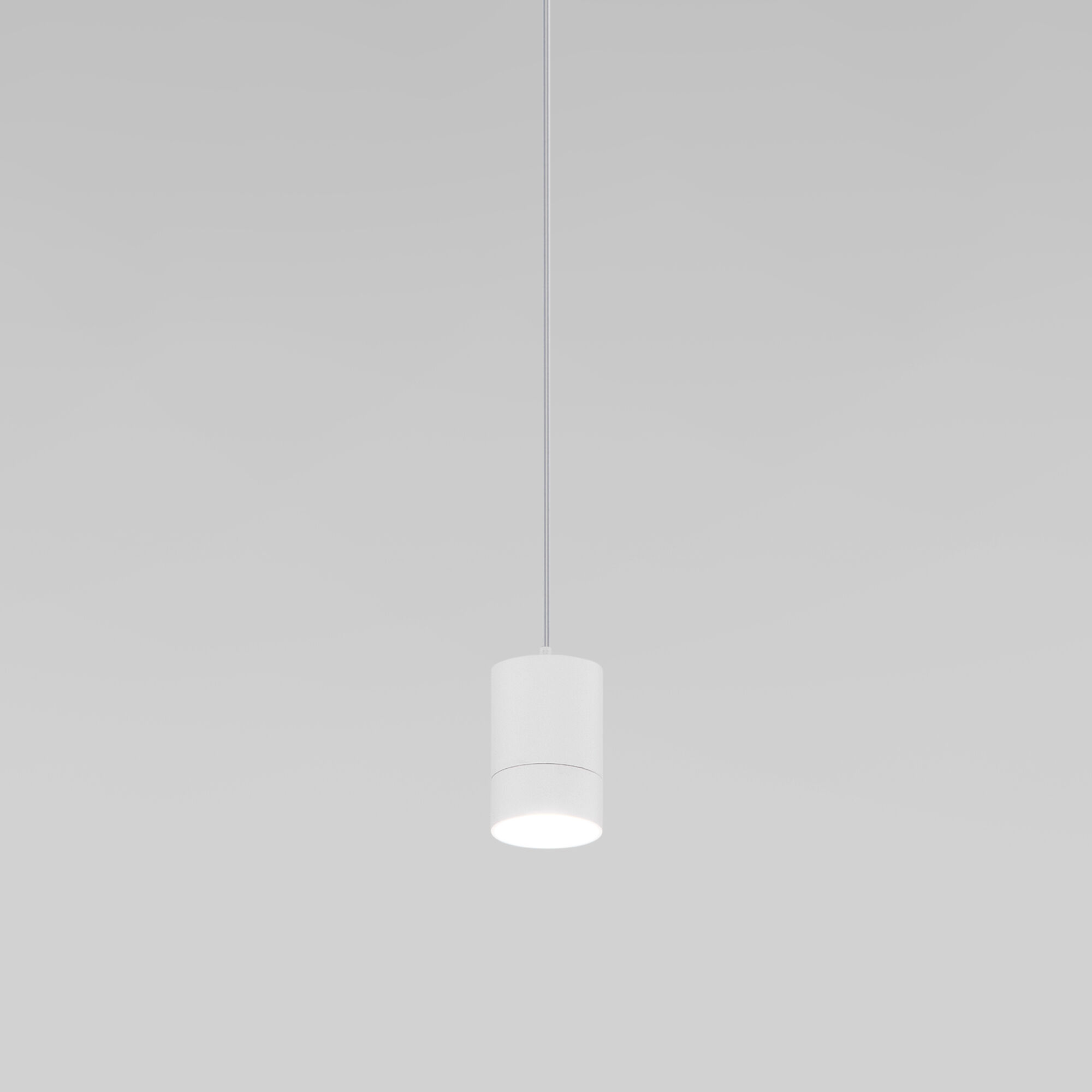 Подвесной светодиодный светильник в стиле лофт Eurosvet Piccolo 50248/1 LED/ белый. Фото 3