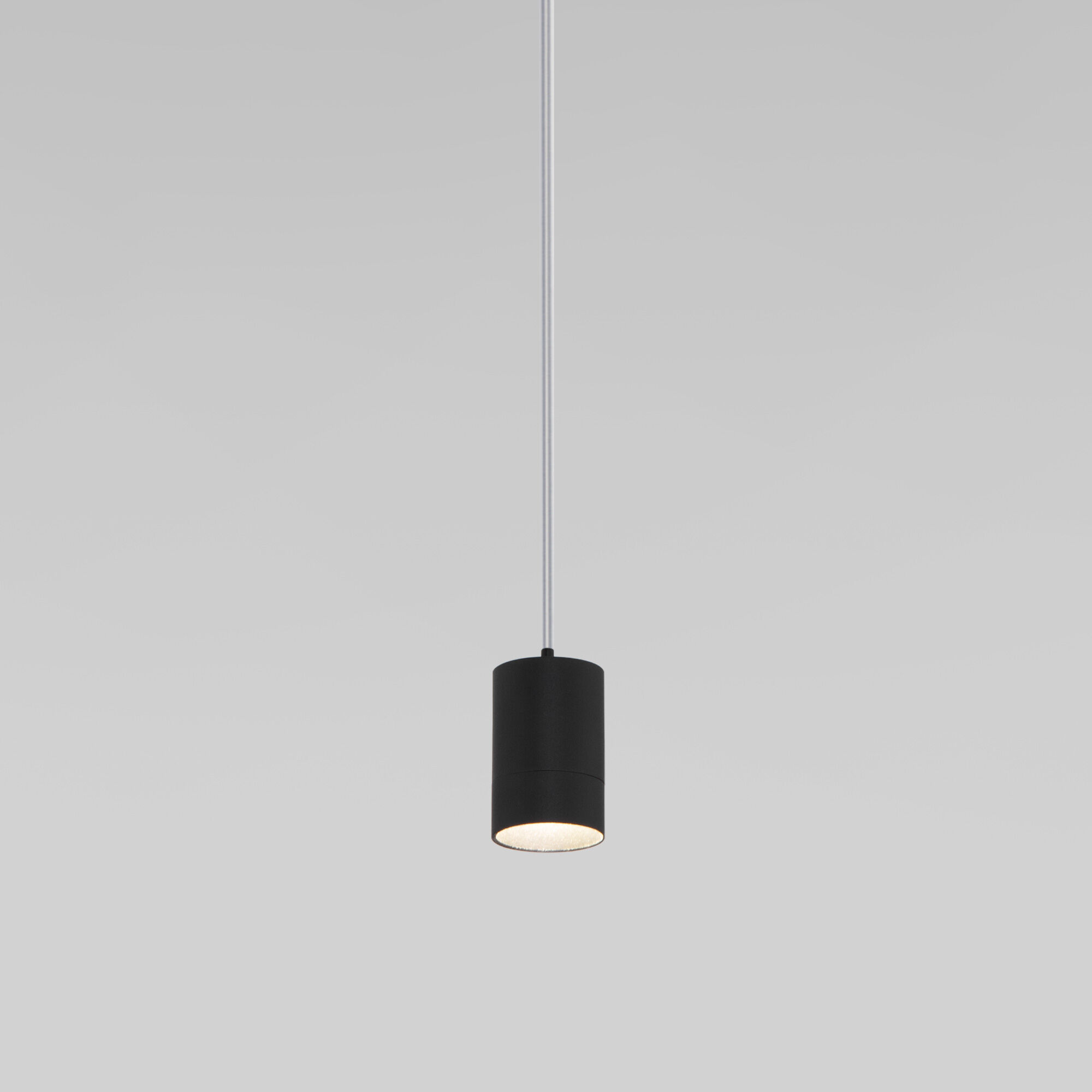 Подвесной светодиодный светильник в стиле лофт Eurosvet Piccolo 50248/1 LED/ черный. Фото 3
