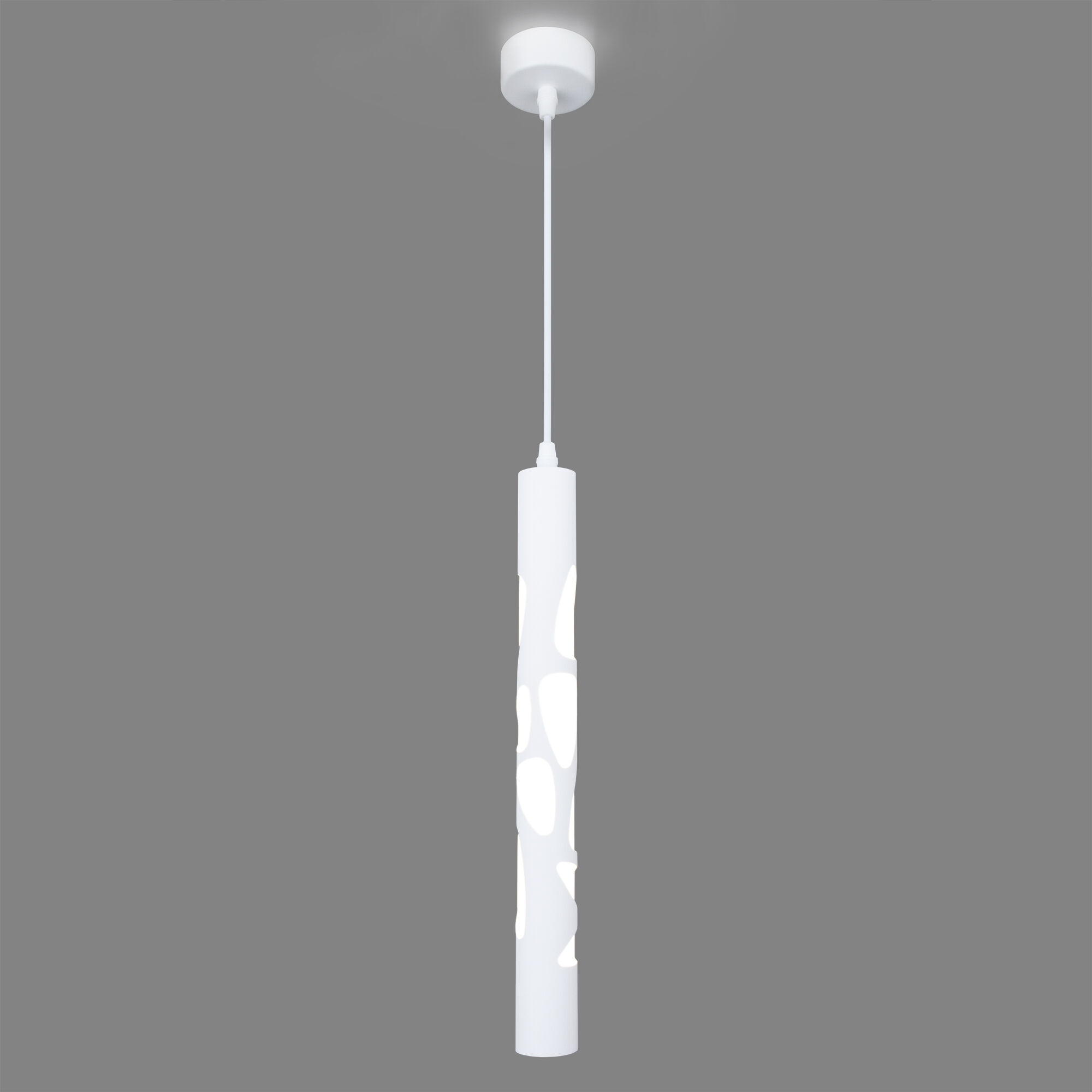 Подвесной светодиодный светильник в стиле минимализм Eurosvet DLR037 12W 4200K DLR037 12W 4200K белый матовый. Фото 1