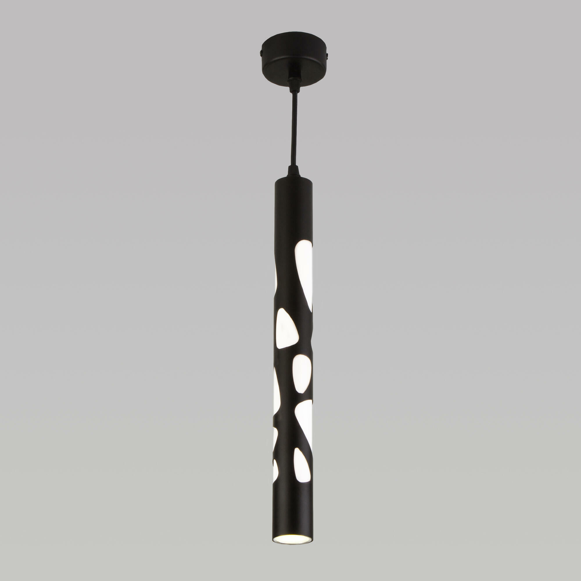 Подвесной светодиодный светильник в стиле минимализм Eurosvet DLR037 12W 4200K DLR037 12W 4200K черный матовый. Фото 5