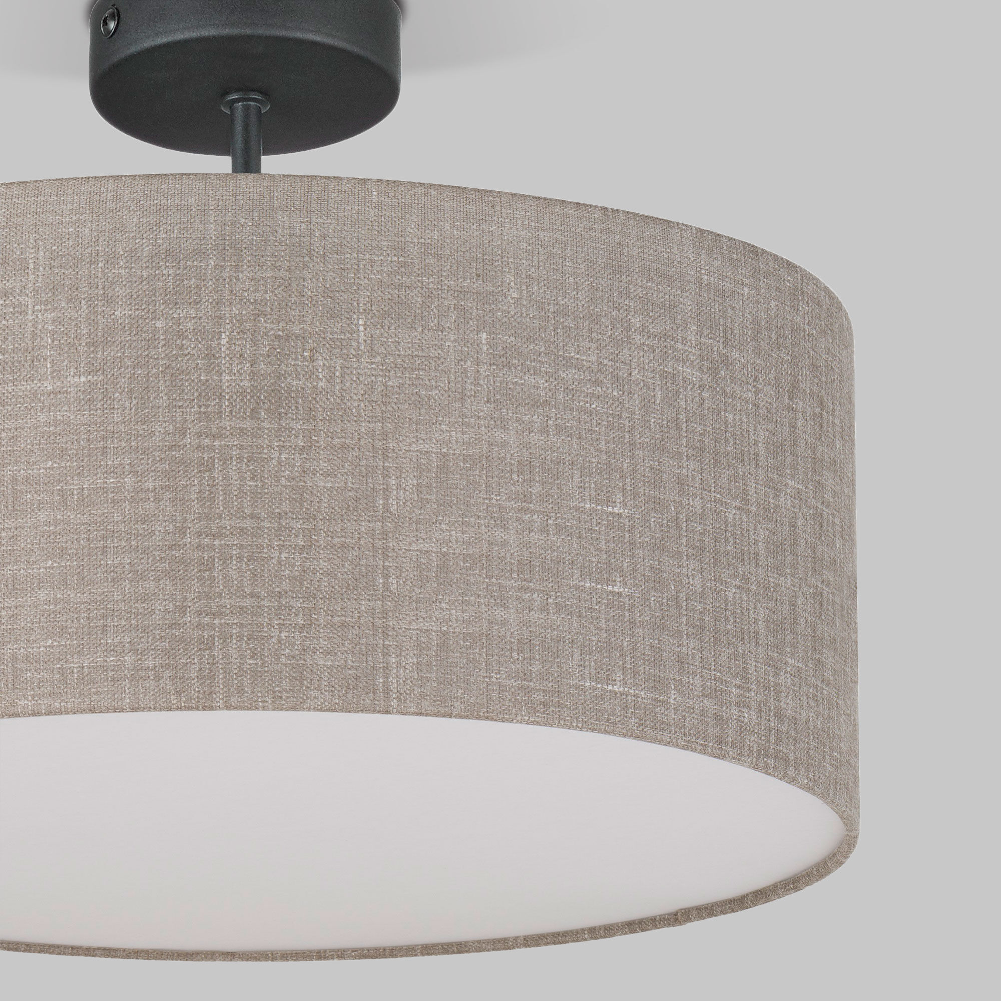 Потолочный светильник с тканевым абажуром TK Lighting Rondo 6247 Rondo Linen. Фото 2