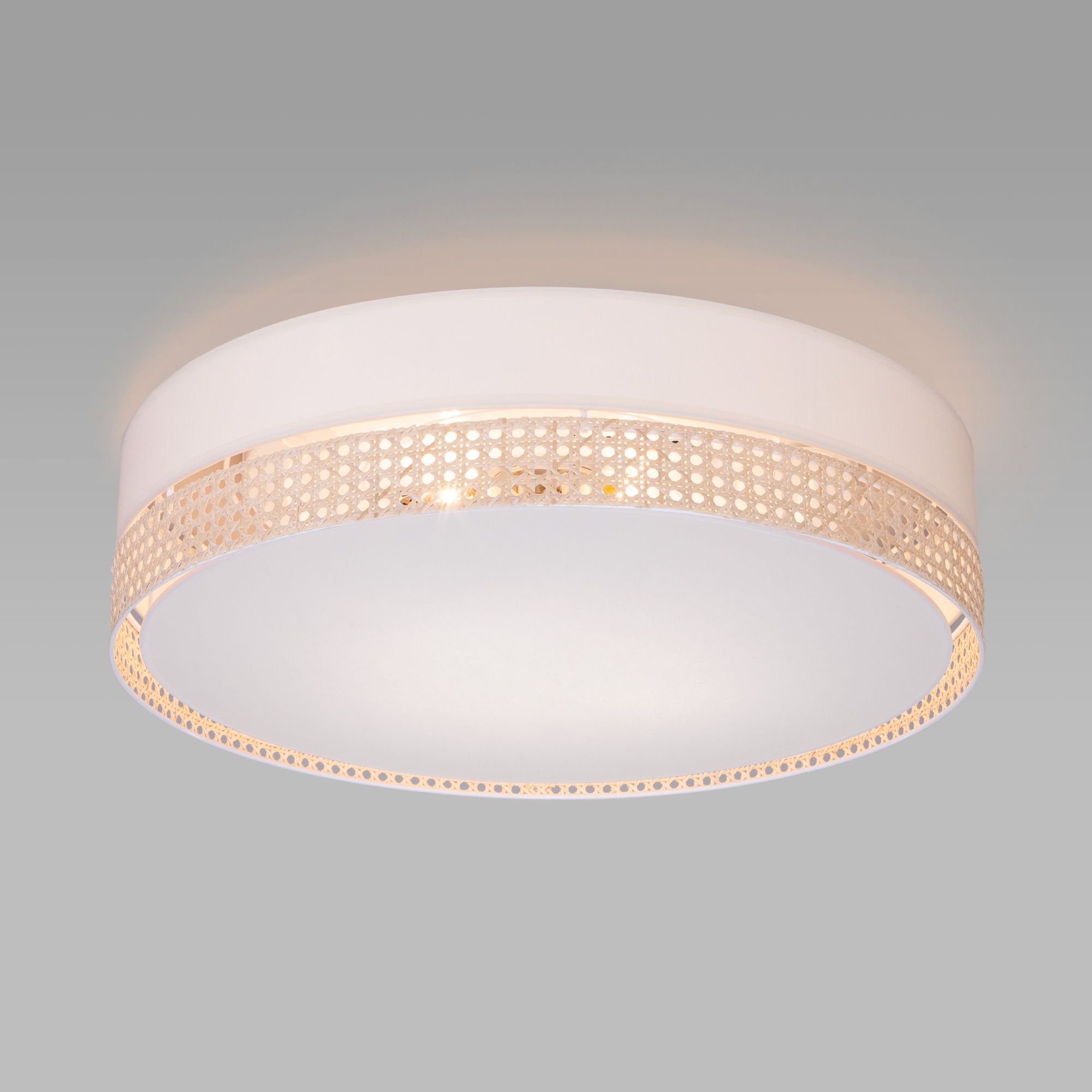 Потолочный светильник с тканевым абажуром TK Lighting Paglia 6691 Paglia. Фото 2