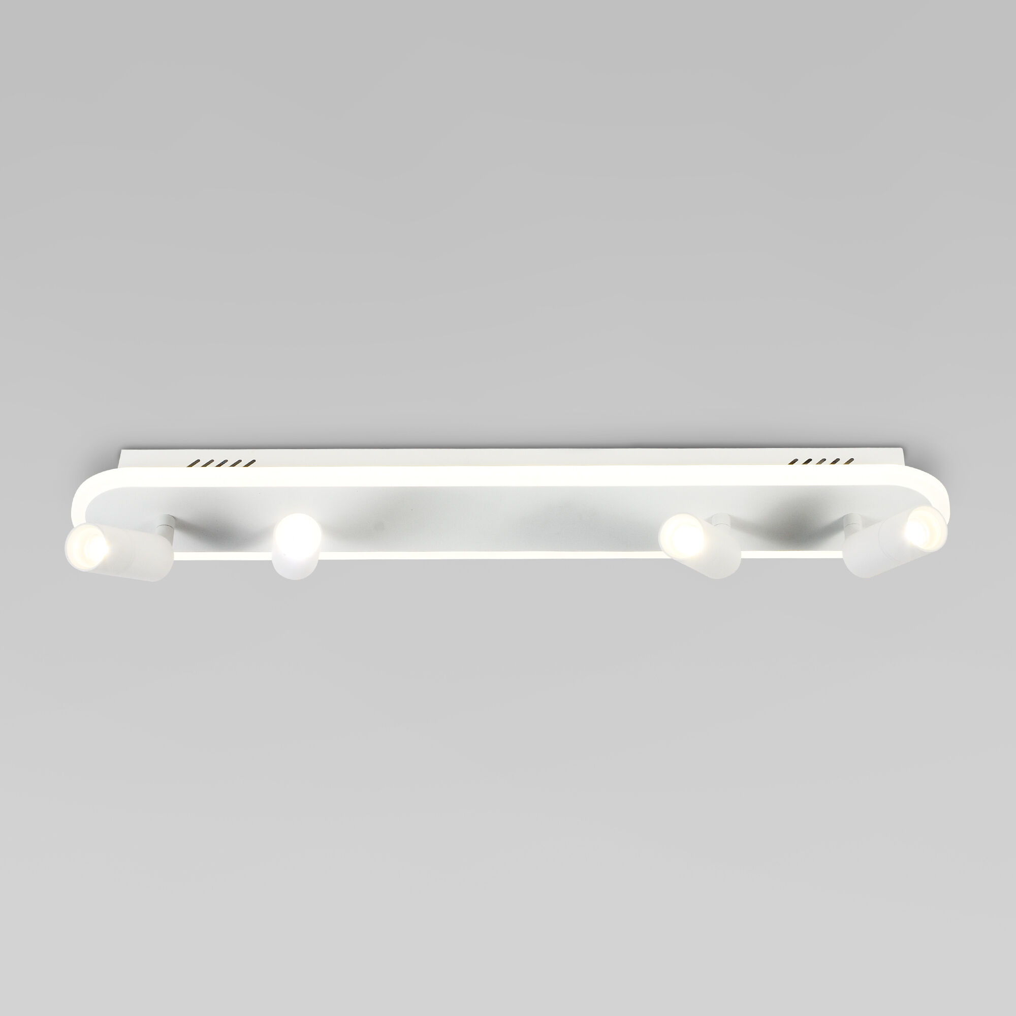 Потолочный светодиодный светильник Eurosvet Strake 90268/4 белый. Фото 1