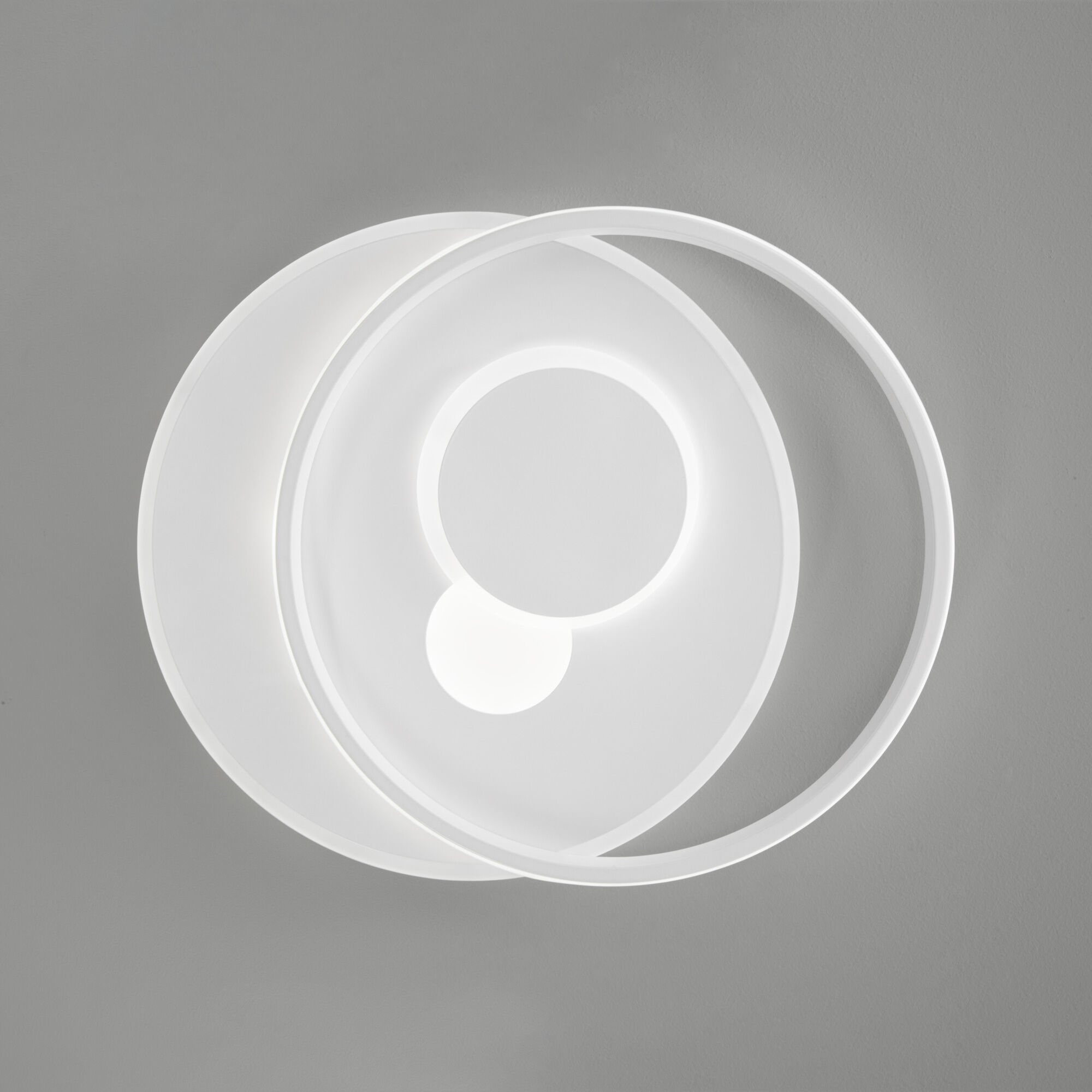 Потолочный светодиодный светильник с регулировкой яркости и цветовой температуры Eurosvet Caroline 90256/1 белый. Фото 5