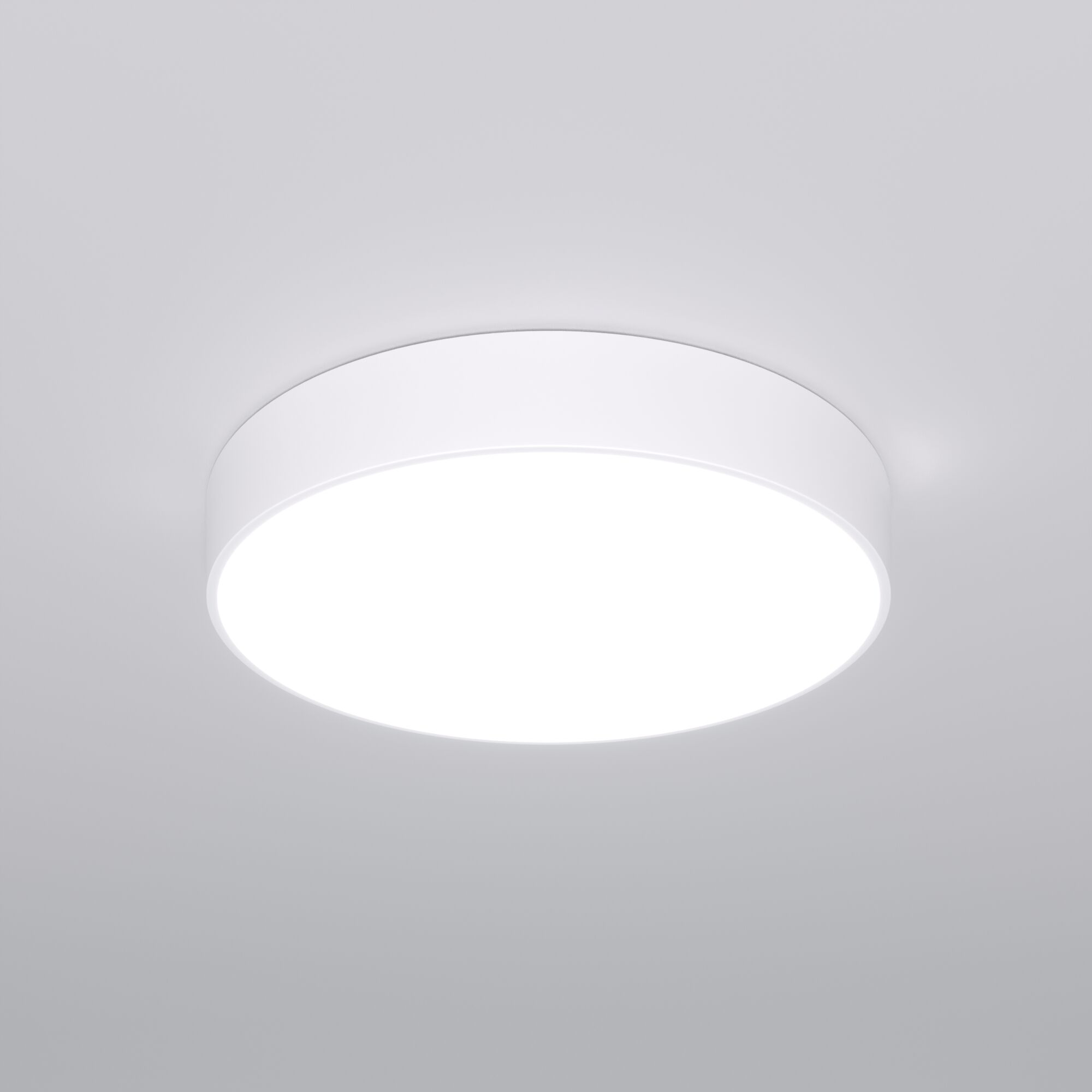 Потолочный светодиодный светильник с регулировкой яркости и цветовой температуры Eurosvet Entire 90319/1 белый. Фото 1