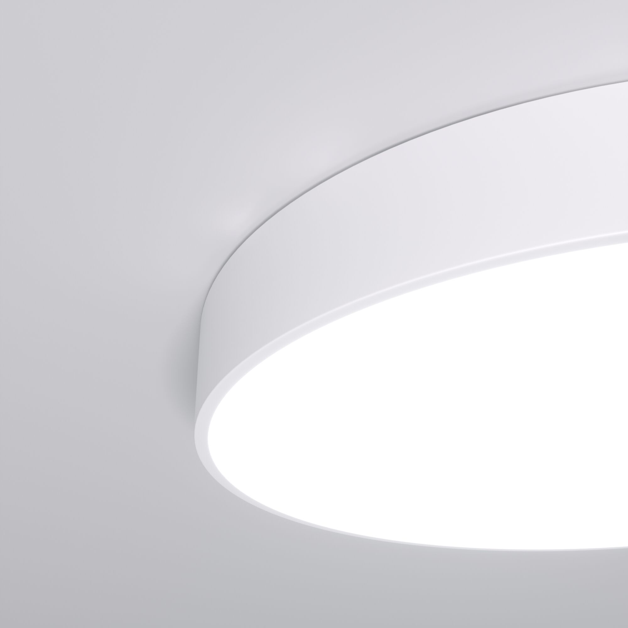 Потолочный светодиодный светильник с регулировкой яркости и цветовой температуры Eurosvet Entire 90319/1 белый. Фото 2