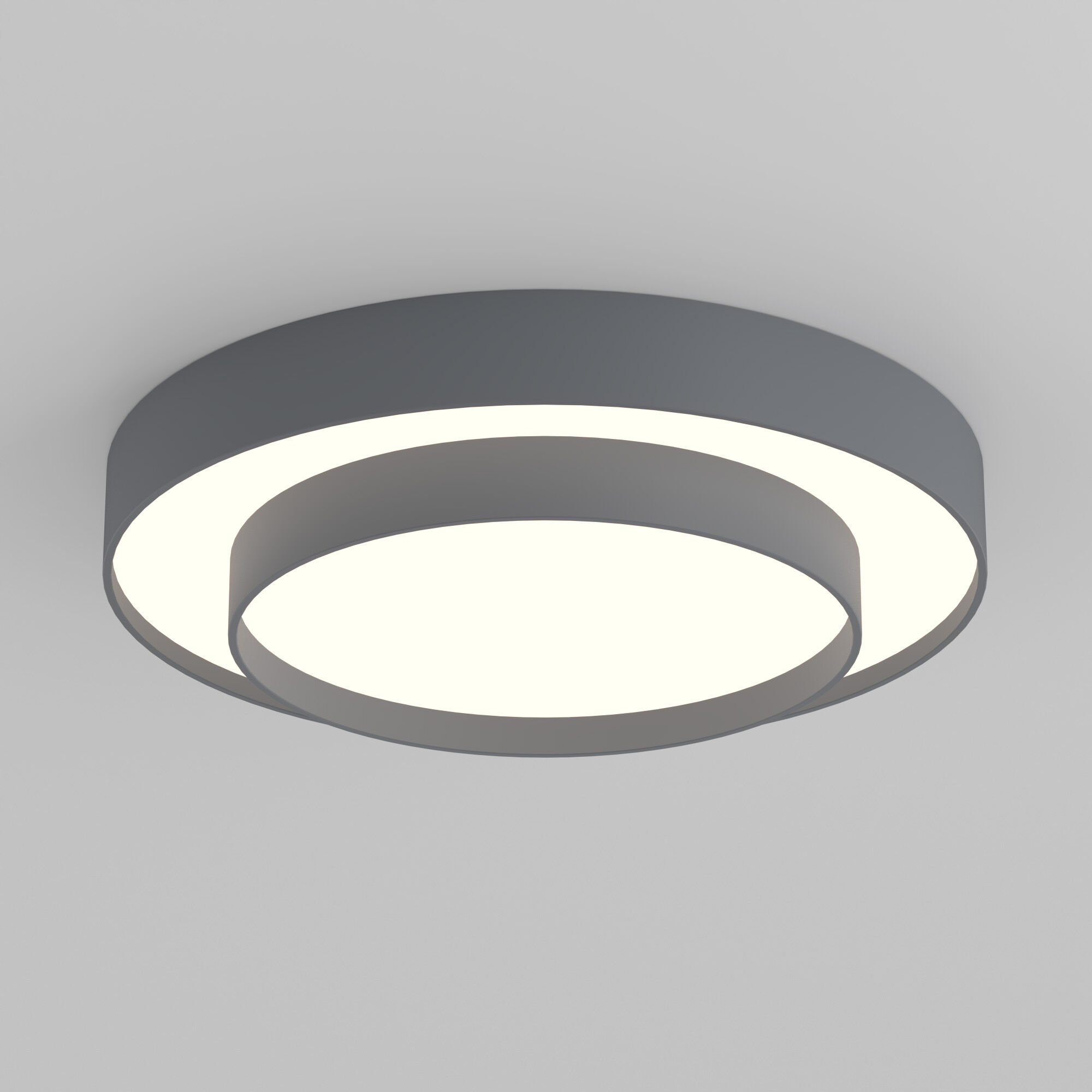Потолочный  светодиодный светильник с регулировкой яркости и цветовой температуры 90331/2 серый 90331/2 серый