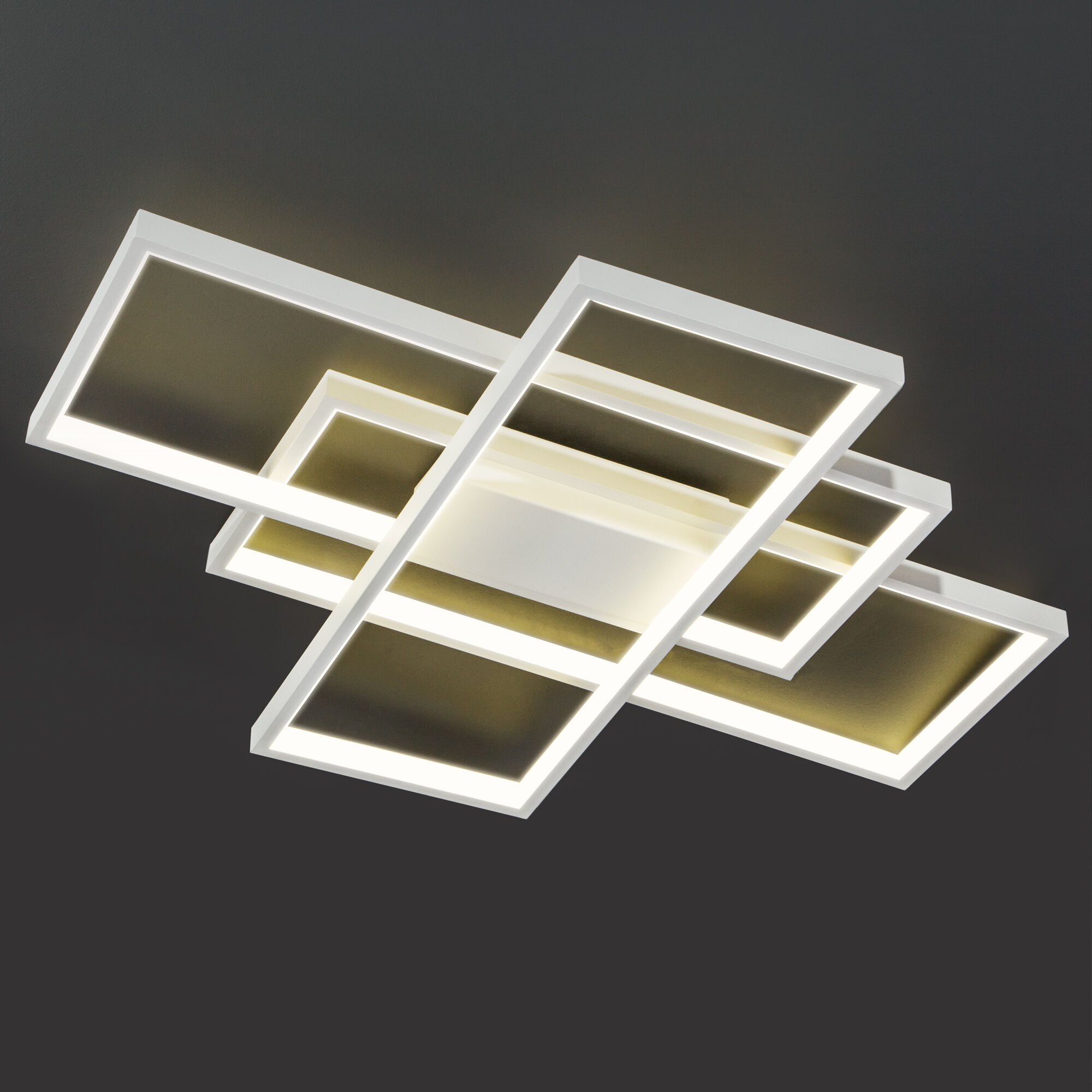Потолочный светодиодный светильник в стиле минимализм Eurosvet Direct 90177/3 белый. Фото 1