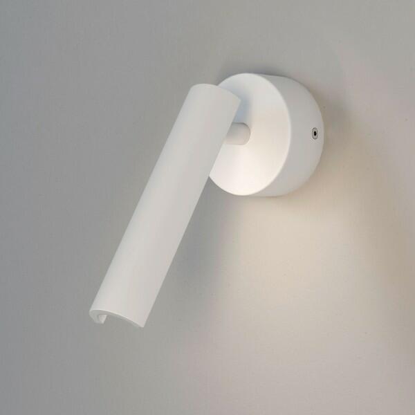 Настенный светодиодный светильник в стиле минимализм 20126/1 LED белый