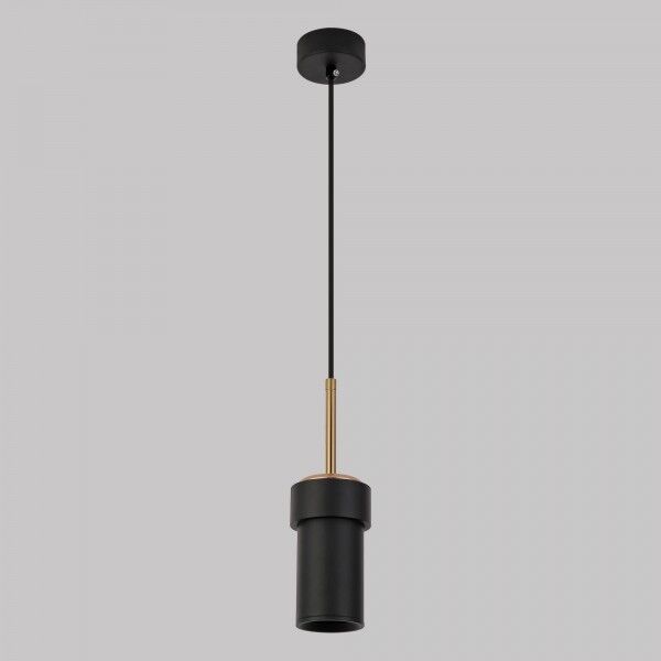 Подвесной светильник с металлическим плафоном 50264/1 черный