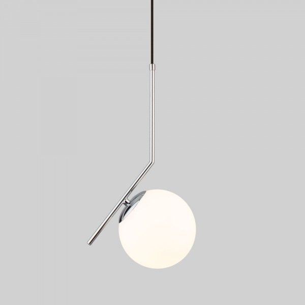 Подвесной светильник со стеклянным плафоном 50152/1 хром