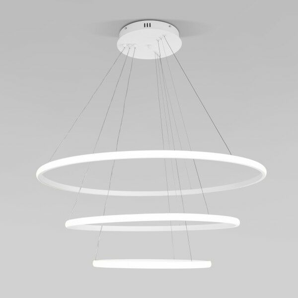 Подвесной светодиодный светильник с регулировкой цветовой температуры и яркости 90264/3 белый