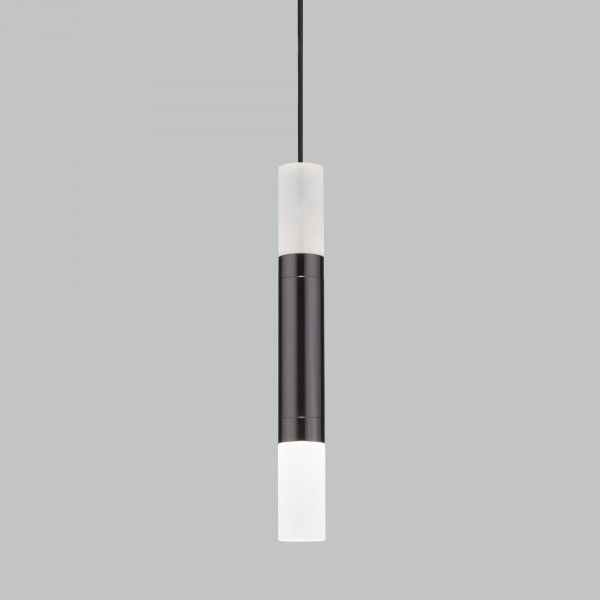 Подвесной светодиодный светильник в стиле лофт 50210/1 LED черный жемчуг