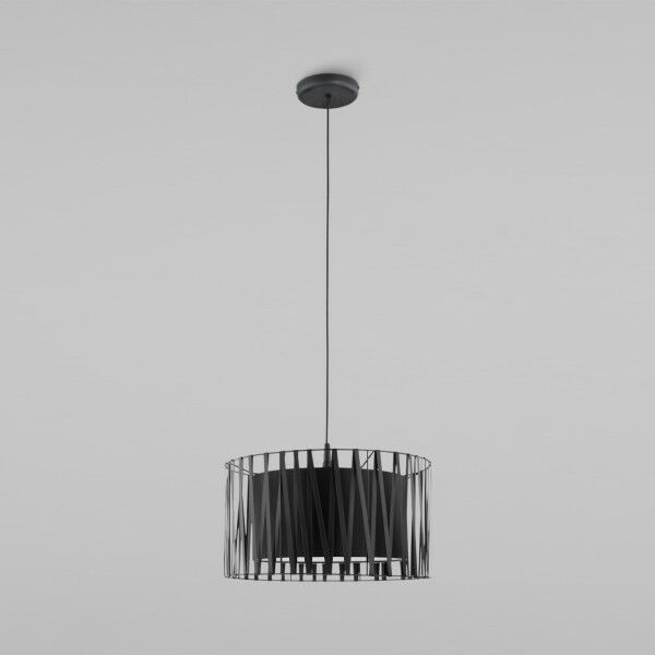 Потолочный светильник с тканевым абажуром 1654 Harmony Black