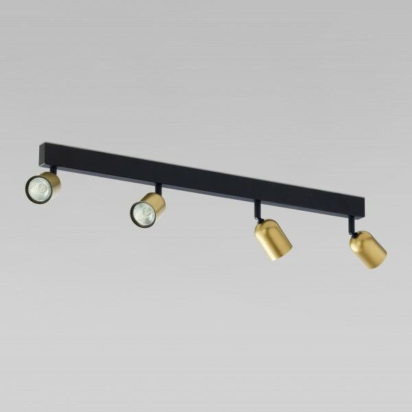 Потолочный светильник в стиле лофт 1021 Top Black Gold