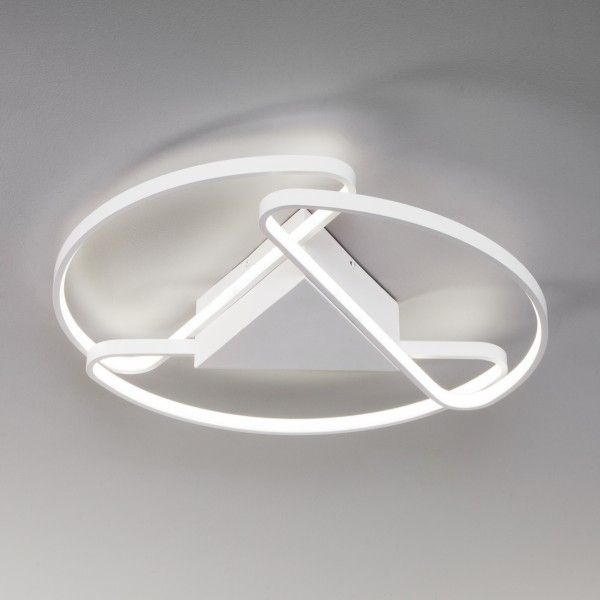 Потолочный светодиодный светильник с регулировкой яркости и цветовой температуры 90232/3 белый