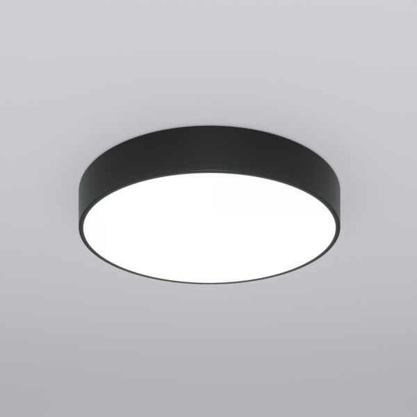 Потолочный светодиодный светильник с регулировкой яркости и цветовой температуры 90319/1 черный