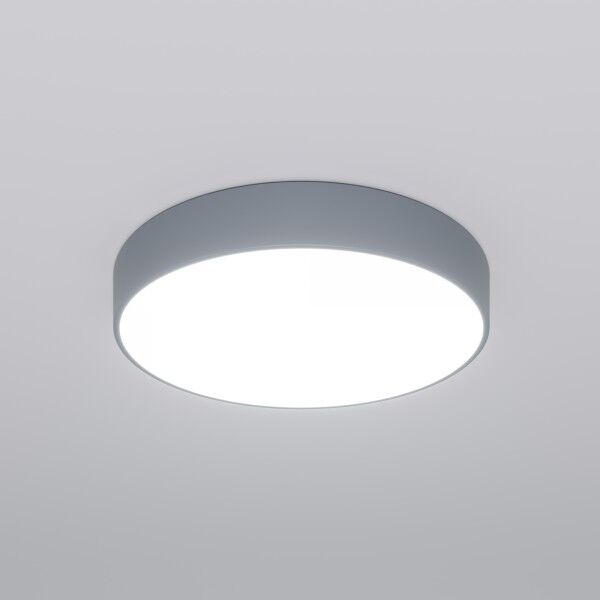 Потолочный светодиодный светильник с регулировкой яркости и цветовой температуры 90319/1 серый