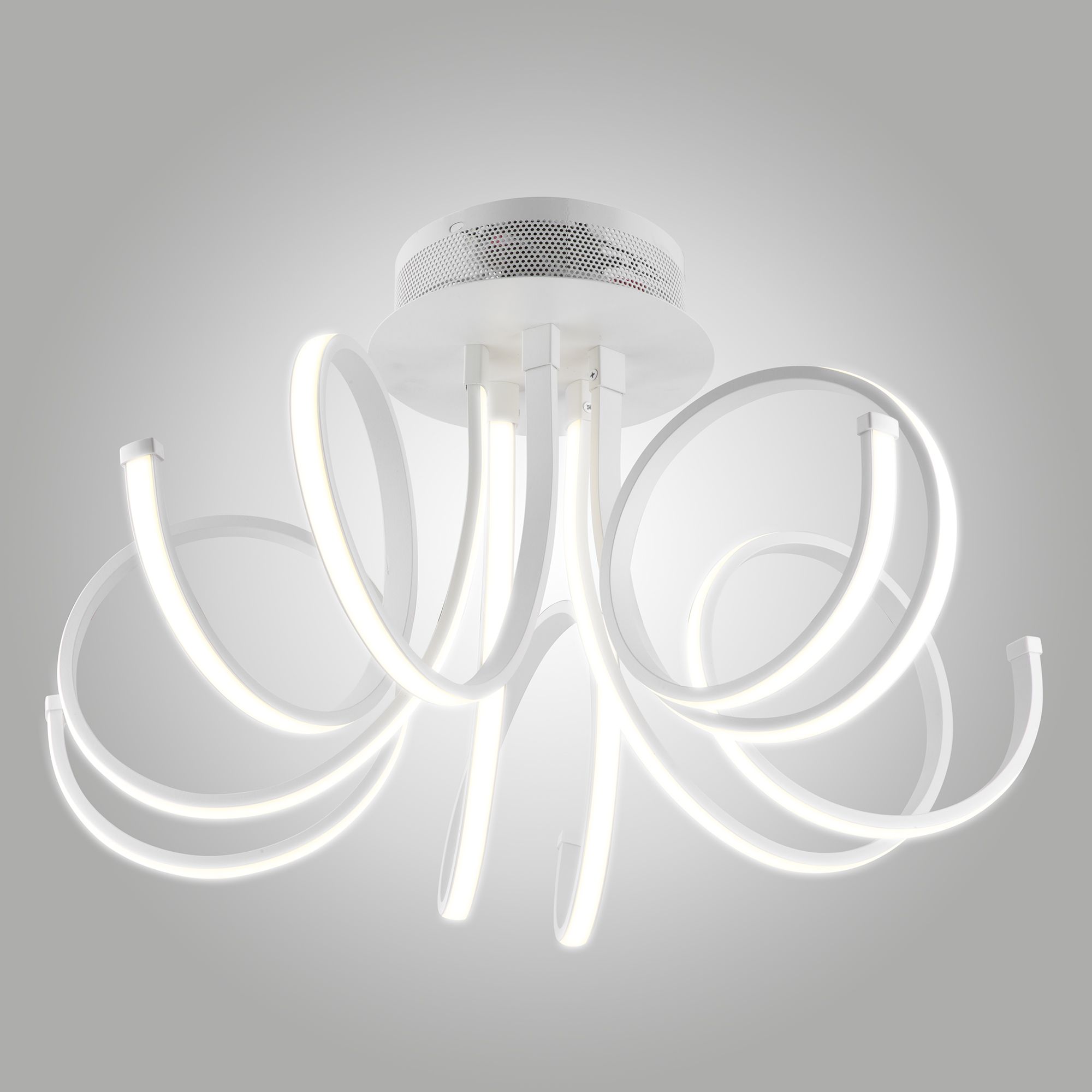 Потолочный светодиодный светильник Eurosvet Aries 90042/5 белый. Фото 1