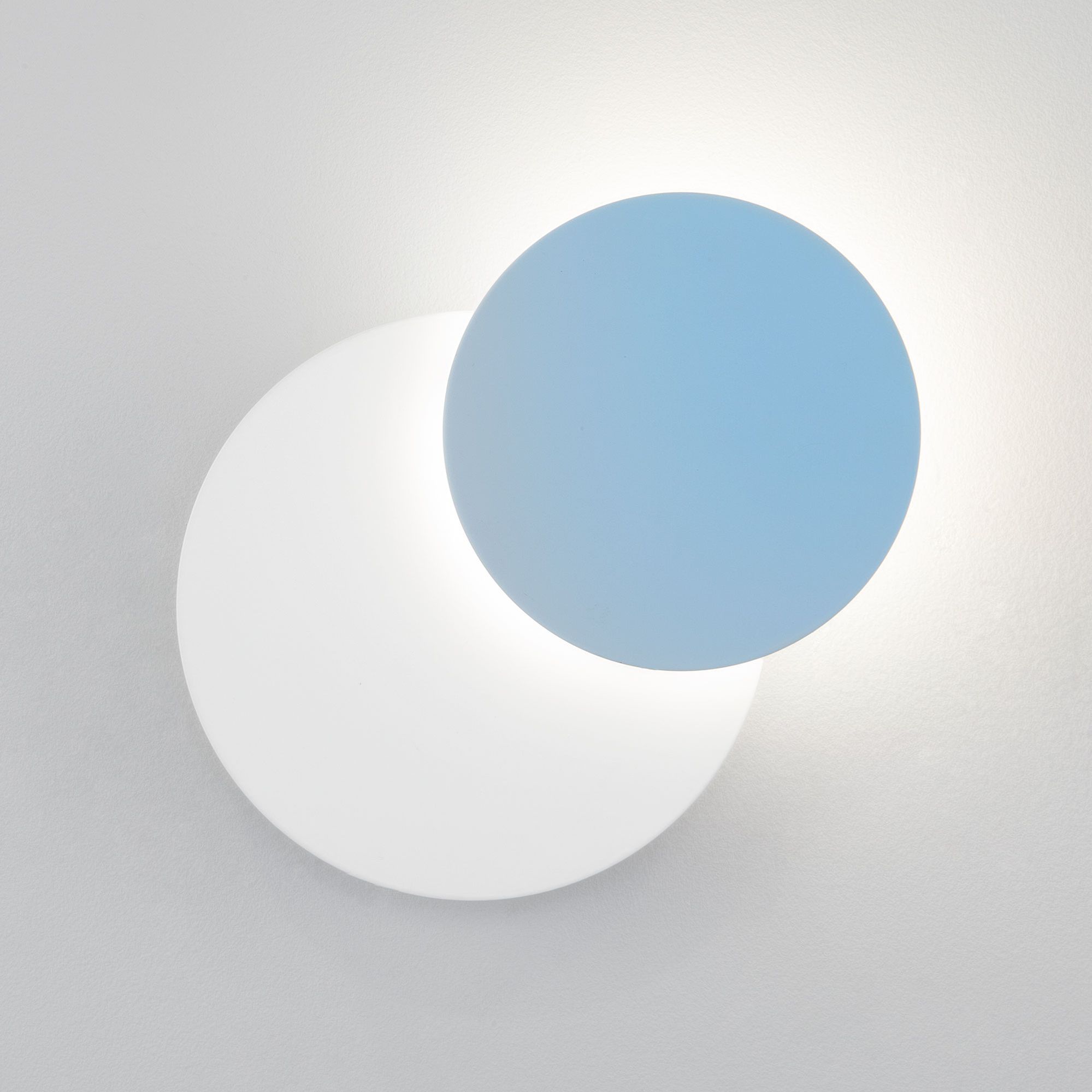 Настенный светодиодный светильник Eurosvet Figure 40135/1 белый/голубой. Фото 2