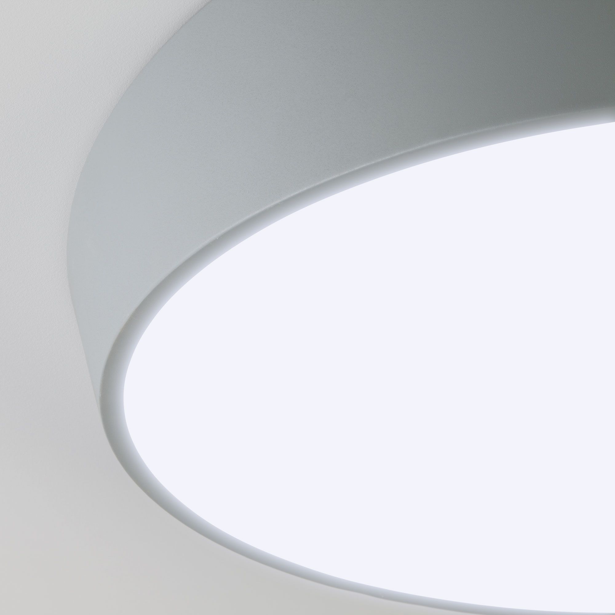 Накладной потолочный светильник с пультом Eurosvet Visual 90114/1 серый. Фото 5
